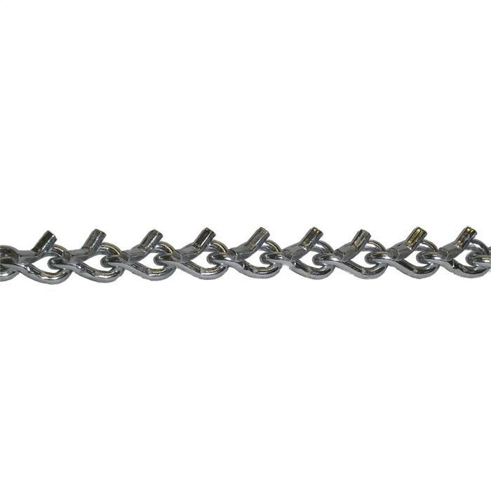 Quality Chain 0.375in V-Bar Bulk Continuous Cross Chain
