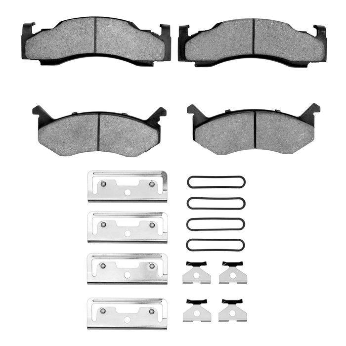 R1 Concepts Semi-Metallic Disc Brake Pad Set 2551-0123-01