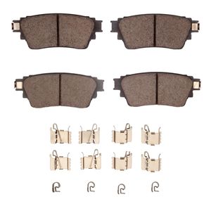 R1 Concepts Ceramic Disc Brake Pad Set 2551-2135-01 for Mitsubishi Eclipse Cross