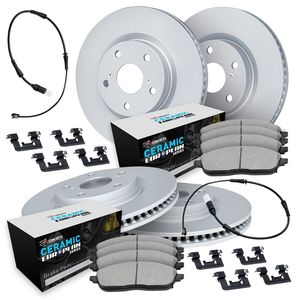 2015 Mercedes Benz GLK350 Performance Brake Pads / Rotors Kit