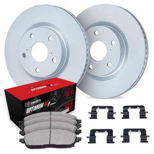 R1 Concepts Performance Brake Pads Rotors Kit WDUH1-26006 for Tesla