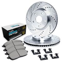 R1 Concepts Performance Brake Pads Rotors Kit WGTH1-59002 for Honda S2000