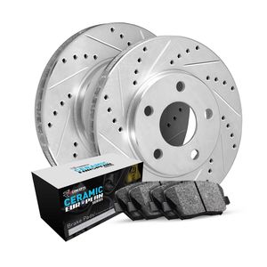 2017 Volkswagen Golf SportWagen Performance Brake Pads / Rotors Kit