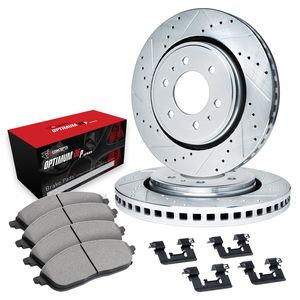 2013 Cadillac SRX Performance Brake Pads / Rotors Kit