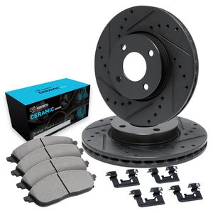 2009 Hyundai Accent Performance Brake Pads / Rotors Kit