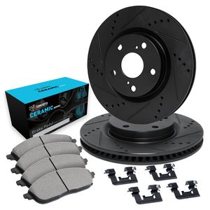 2013 Hyundai Santa Fe Performance Brake Pads / Rotors Kit