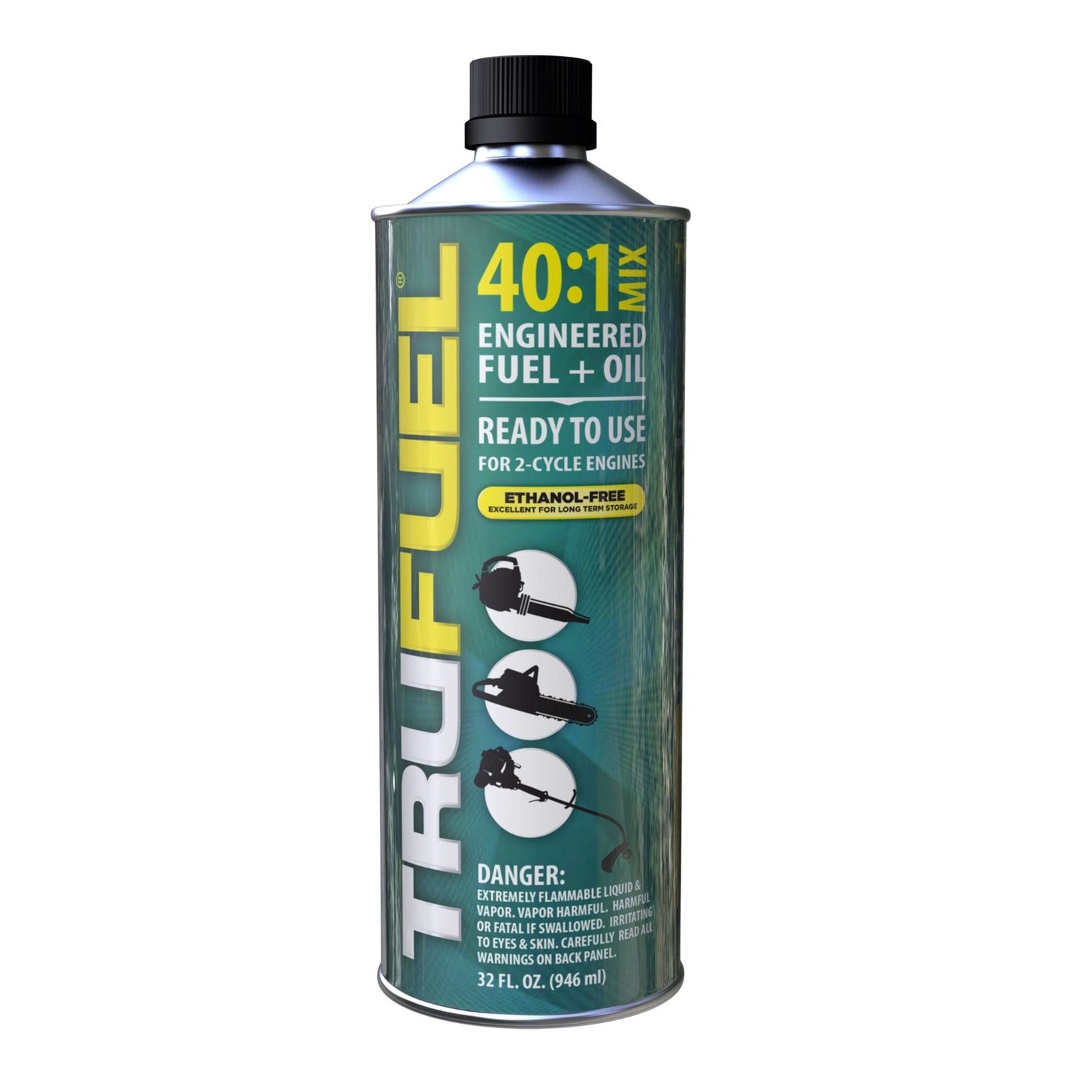 TruFuel PreMixed Fuel Oil 2 Cycle 40:1 Ratio 32oz