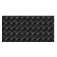 ProElite Black Universal 1 Piece Front Classic Rubber Floor Mat at AutoZone