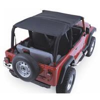 Rampage Factory Replacement Soft Top For Jeep - Fits OEM Frame, Includes Storage Pockets, Original Specs & Colors - View #9