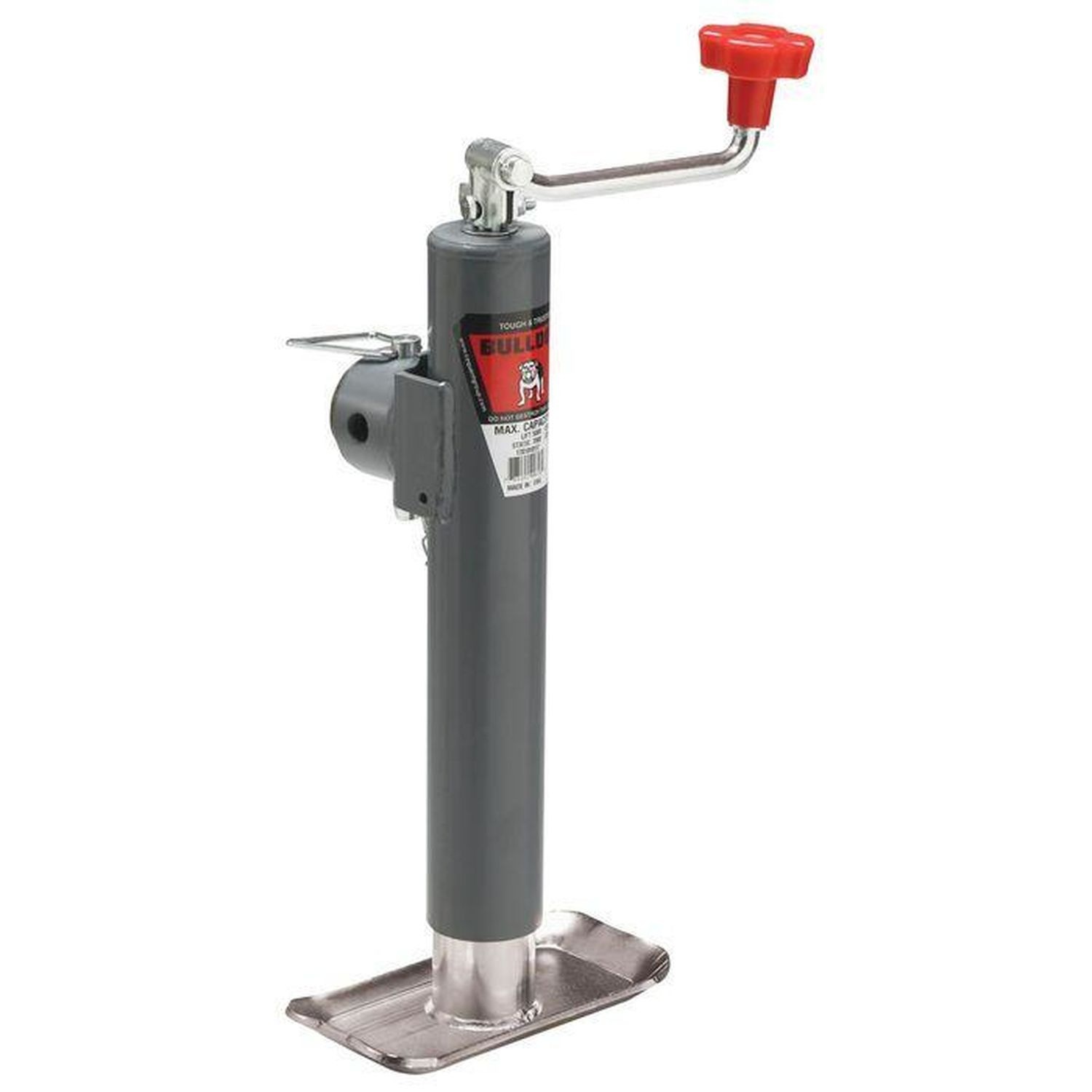 Bulldog 1781010117 5000lb Tubular Swivel Trailer Jack