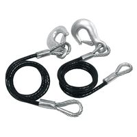 CURT 48" Safety Chain with 2 S-Hooks (5,000 lbs., Clear Zinc,  Packaged) 80031 - The Home Depot