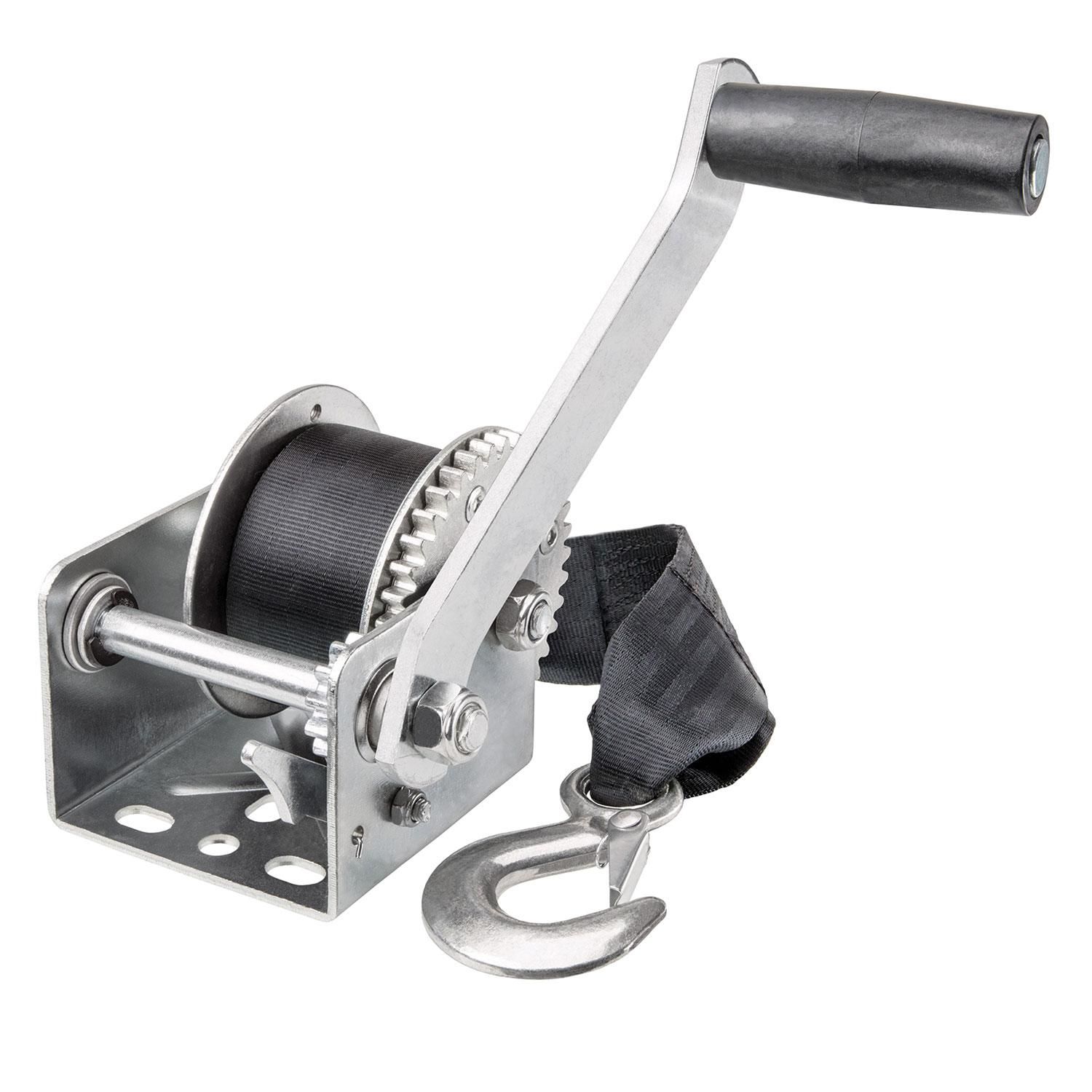 Reese Towpower 600 lbs. winch with 15 ft. strap