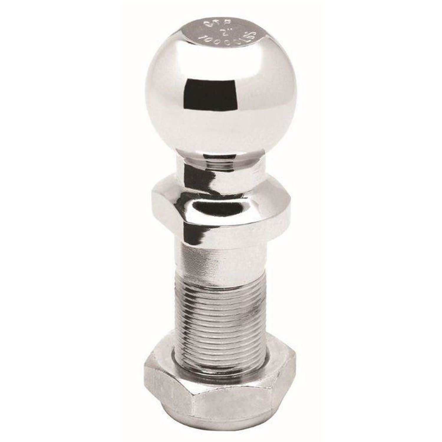 thumbnail image 2 of 1 7/8 Ball Reese Towpower Hitch Ball - 2" Chrome Steel Ball (3,500 Lb Capacity) 2 Hitch Ball 2 of 11