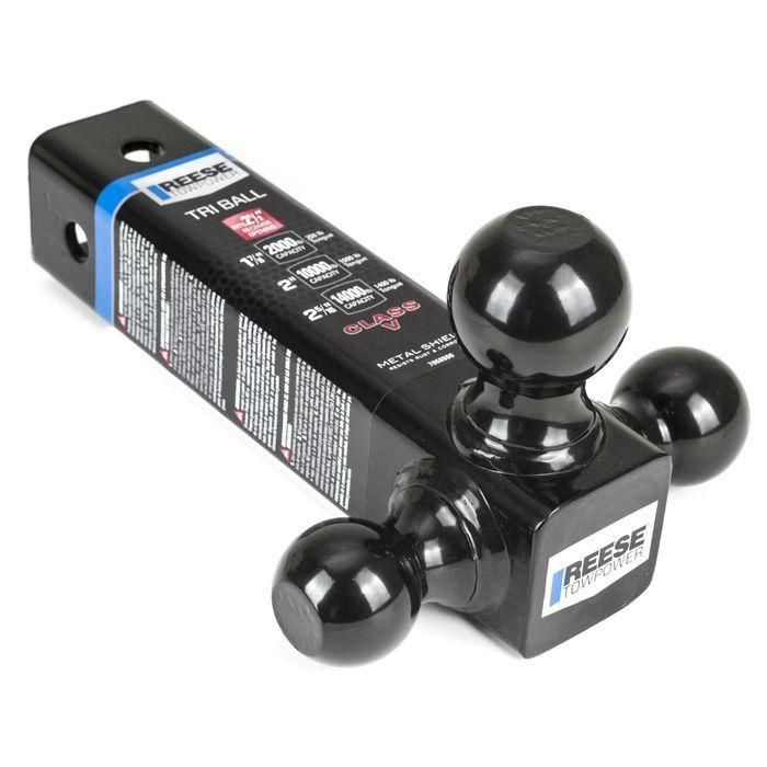 Reese 40701 Class V Trailer Hitch Ball Mount - 3" Square, 6" Drop X 4" Rise, 21,000 Lb Capacity