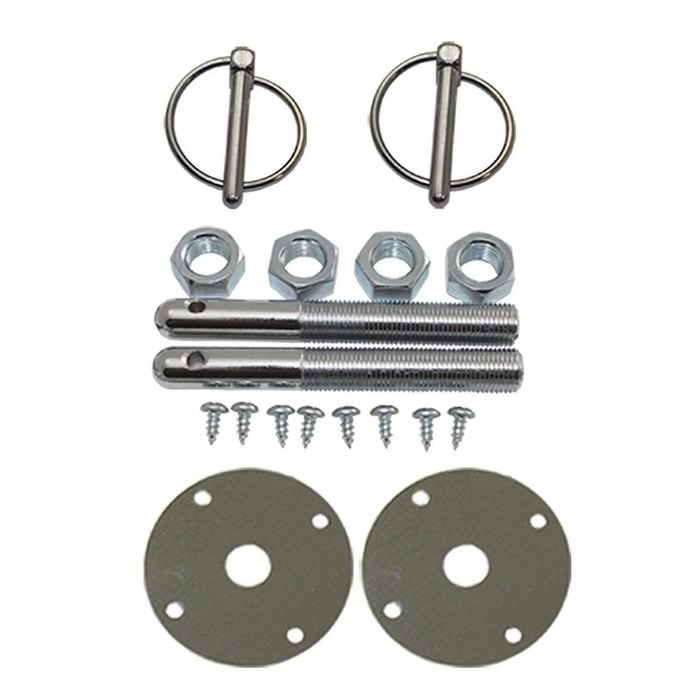 Specialty Products Hood Pin Kit Flip-Over Clips 1/2 Specialty Products Hood Pin Kit Flip-Over Clips 1/2