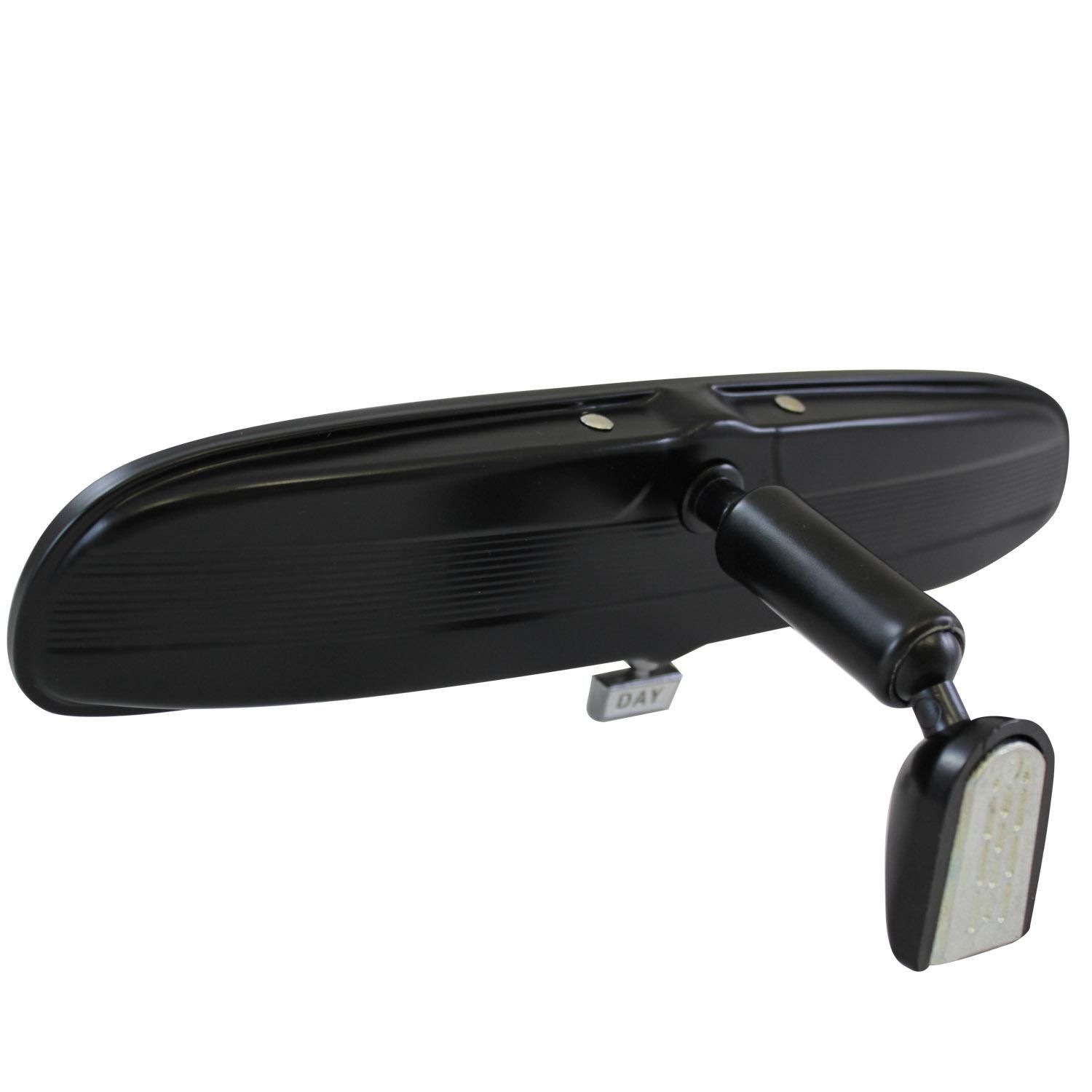 BTPBuilt Tough Performance Mirror Interior Car/Truck Black Stainless