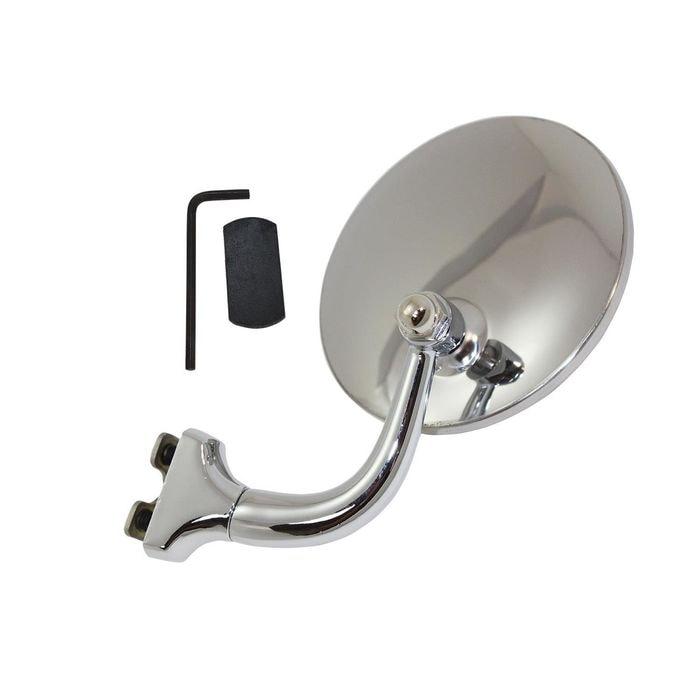 Built Tough Performance 4in Polished Stainless Steel Outside Rear View ...