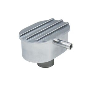 Built Tough Performance Push-In Breather Cap with Tube Oval Finned for Ford