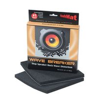 Hushmat 8in X 8in Speaker Back Wave Deflecting Pad 2 Piece
