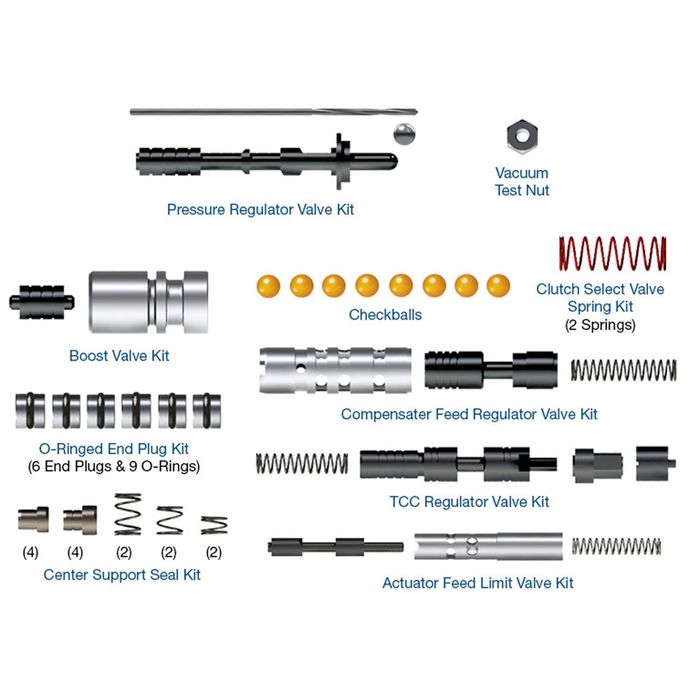 Rostra Valve Body Overhaul Kits 559005