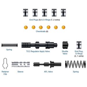 2015 Chevrolet Malibu Valve Body Overhaul Kits