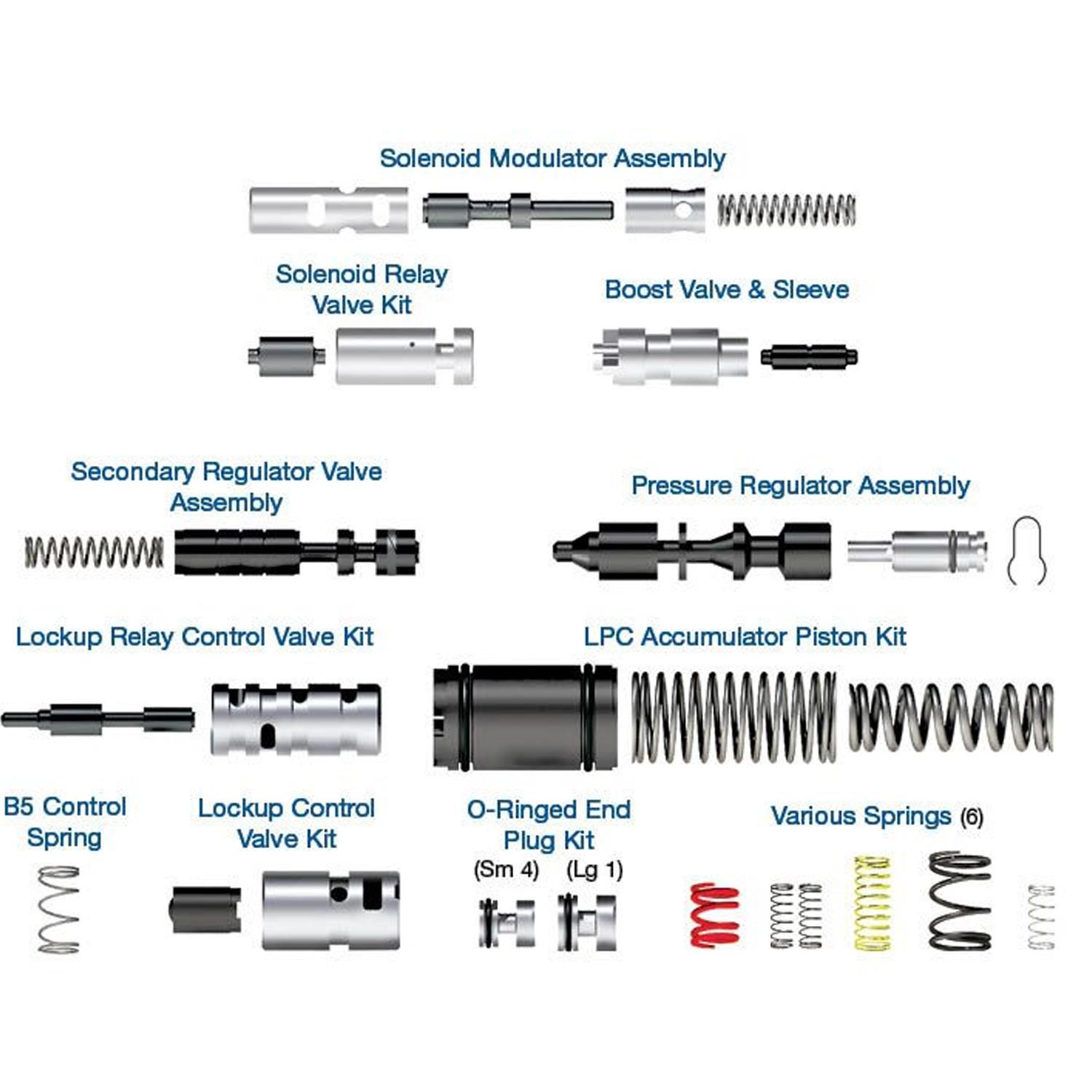 Rostra Valve Body Overhaul Kits 559014