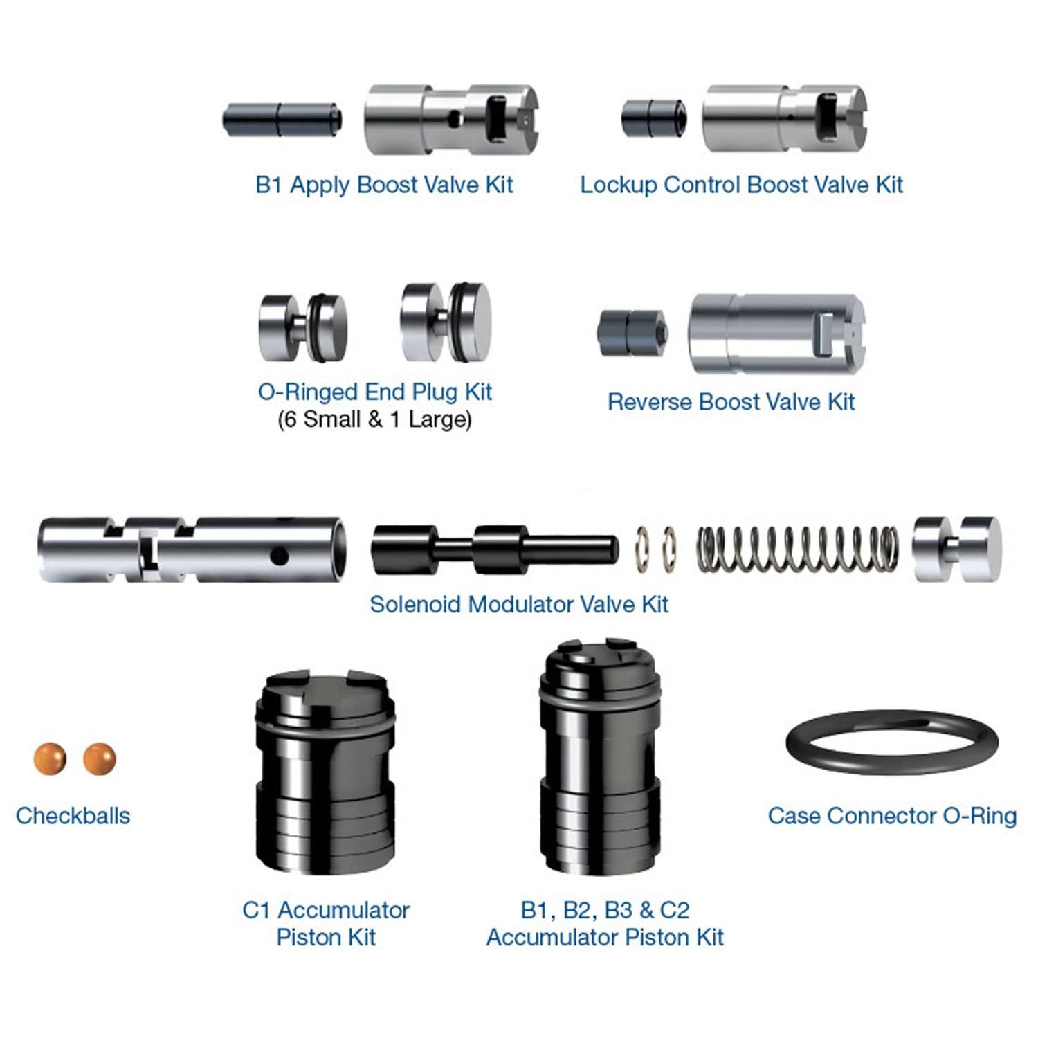 Rostra Valve Body Overhaul Kits 559019