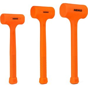 thumbnail image 2 of HEIHAK 3-Piece Crack Hammer Set - 2lb, 3lb, 4lb Drilling & Sledge Hammers 2 of 13