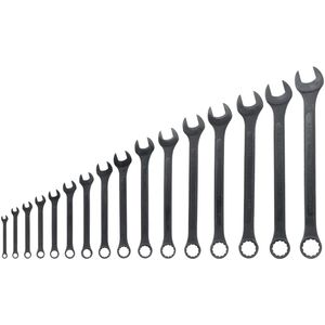 NEIKO SAE Raised Panel Jumbo Combination Wrench Set 16 Piece