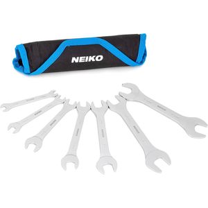 NEIKO 3mm to 4mm Thick Thin Metric Wrench Set 7 Piece