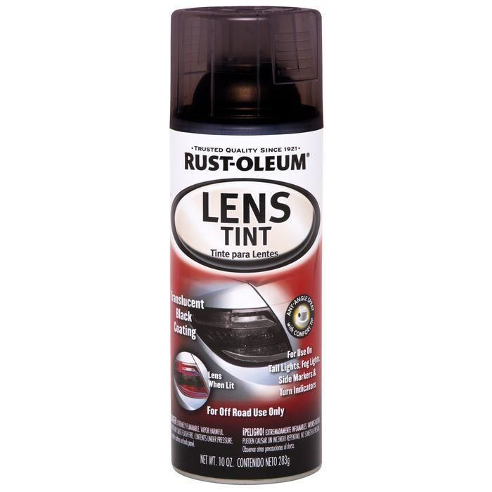 Rust-Oleum 343346 Automotive Custom Chrome Spray Paint, 10 oz, Black