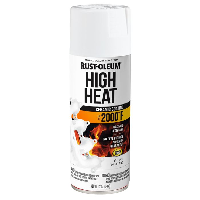 Rust-Oleum 12 oz Stops Rust Satin White Spray Paint