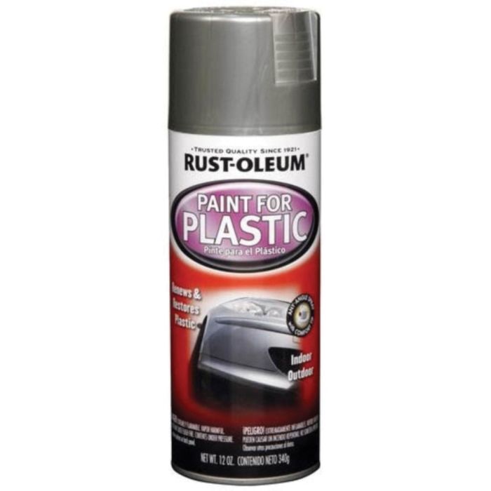 Rust-Oleum Silver Universal Paint for Plastic 12oz