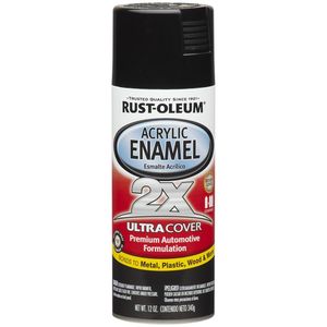 Rust Oleum Yellow Acrylic Enamel Spray Paint