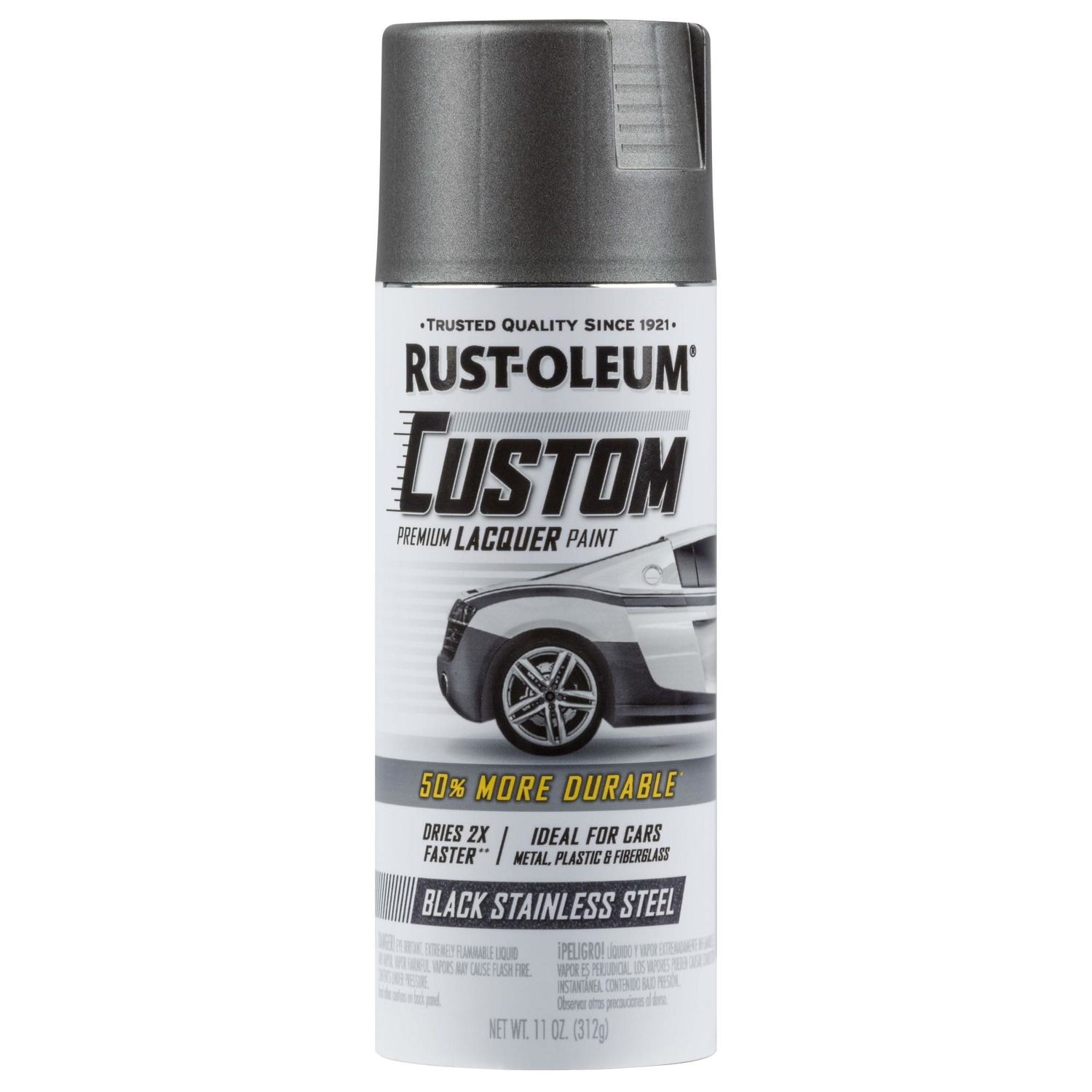 Rustoleum metallic black deals spray paint