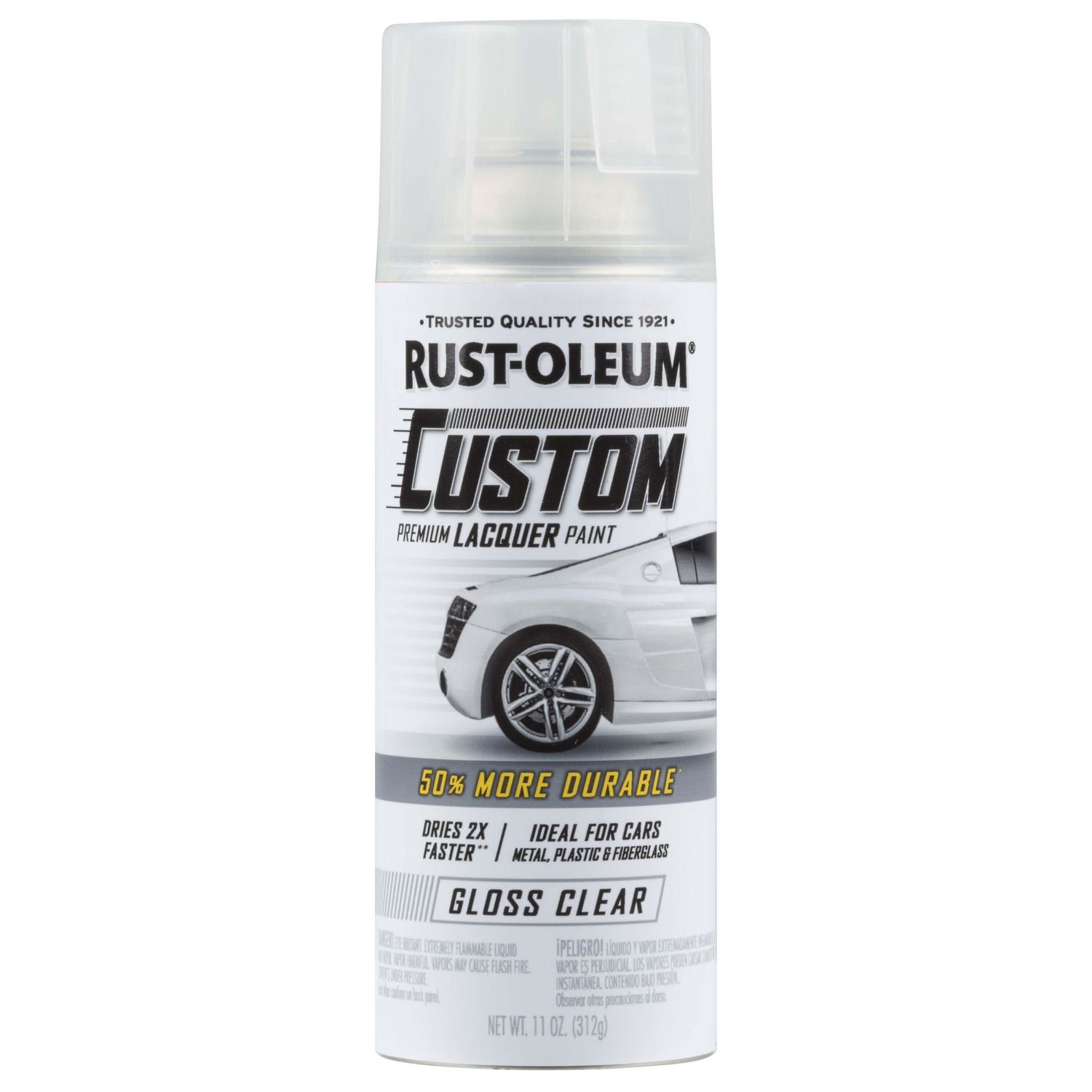 Rust-Oleum Custom Gloss Clear Lacquer Spray Paint