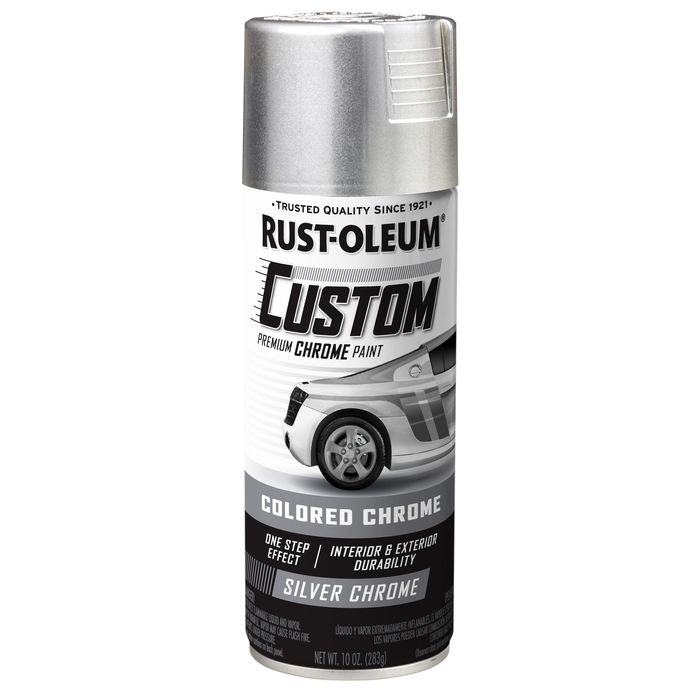 Rust-Oleum® Automotive Custom Premium Chrome Silver Spray Paint - 11 oz. at  Menards®