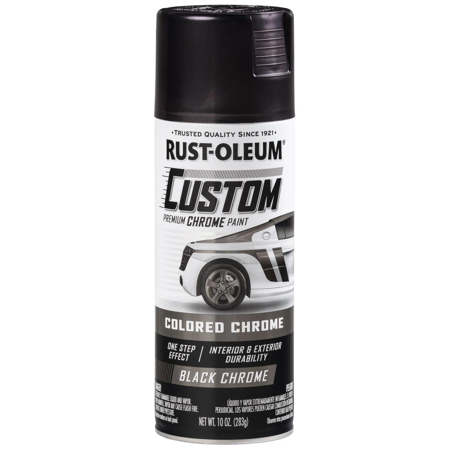 Rust-Oleum Chrome Black Premium Custom Spray Paint