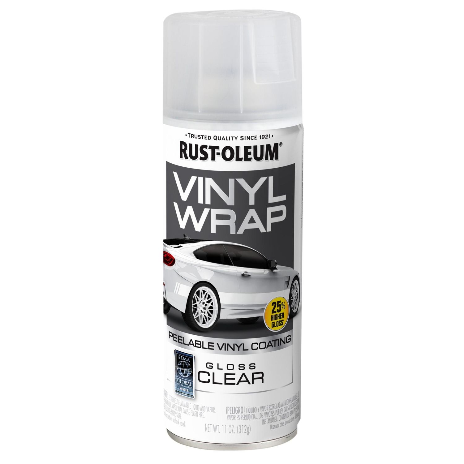 RustOleum Gloss Clear Vinyl Wrap Spray Paint 11oz