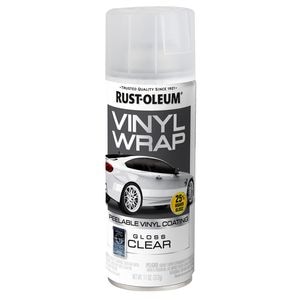 Rust-Oleum Gloss White Vinyl Wrap Peelable Paint 11oz