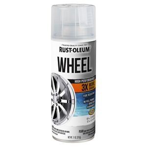 Rust-Oleum 248928 11 oz. High Performance Matte Black Wheel Spray Paint