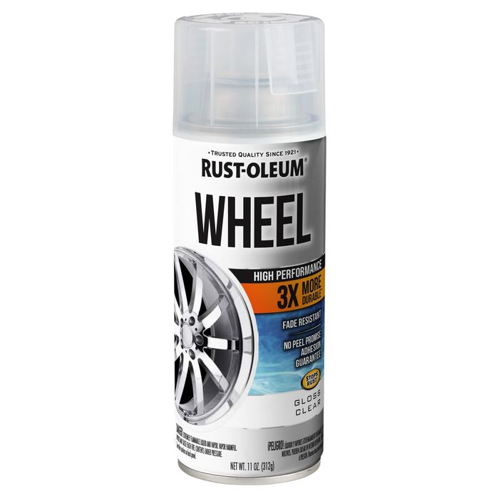 Rustoleum wheel clearance clear coat