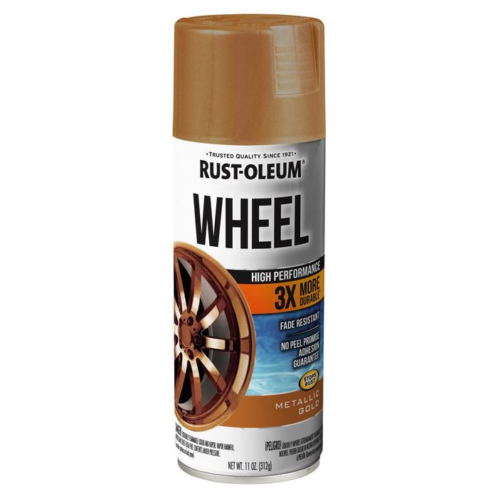 Rust-Oleum Gold Wheel Spray Paint