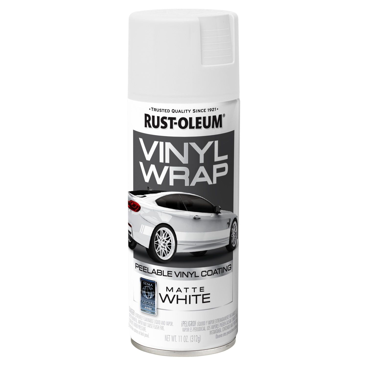RustOleum Vinyl Wrap Matte White Spray Paint