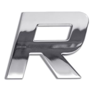 Electroplate Chrome Letter R