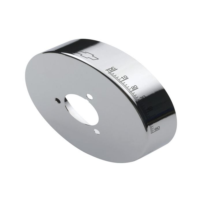 Proform Chrome 6-3/4in Harmonic Balance Cover Proform Chrome 6-3/4in Harmonic Balance Cover