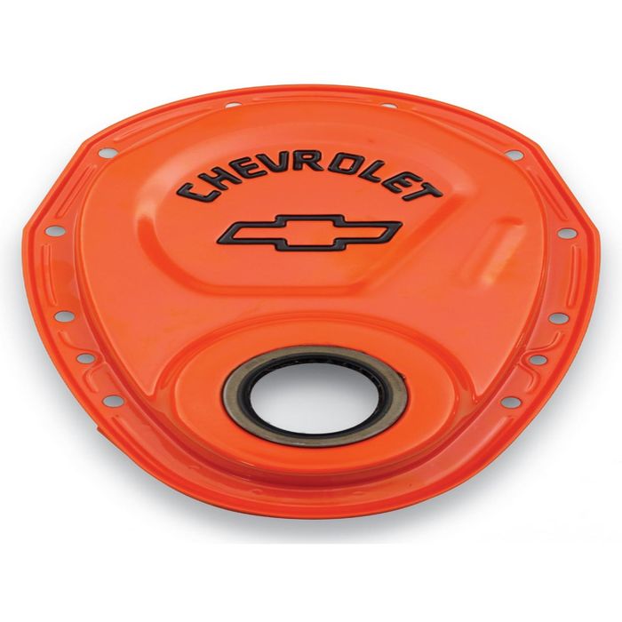 Proform Timing Chain Cover - 69-91 GM Orange Proform Timing Chain Cover - 69-91 GM Orange