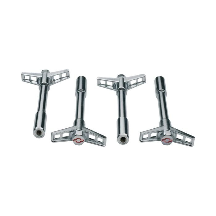 Proform Ford Valve Covers Wing Nuts Chrome 4-Pack Proform Ford Valve Covers Wing Nuts Chrome 4-Pack