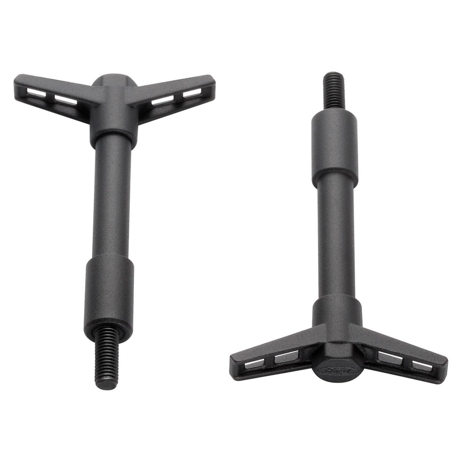 Proform Black 20 AN 4.25in X 1 1/4in Ford Racing Valve Cover Wing Nuts