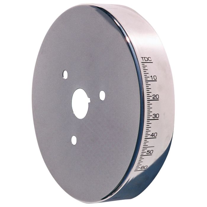 Proform Chrome 8in Harmonic Balancer Cover Proform Chrome 8in Harmonic Balancer Cover